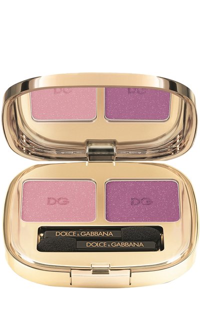 Женские тени для век duo, оттенок 102 tropical pink DOLCE & GABBANA, арт. 730870275733