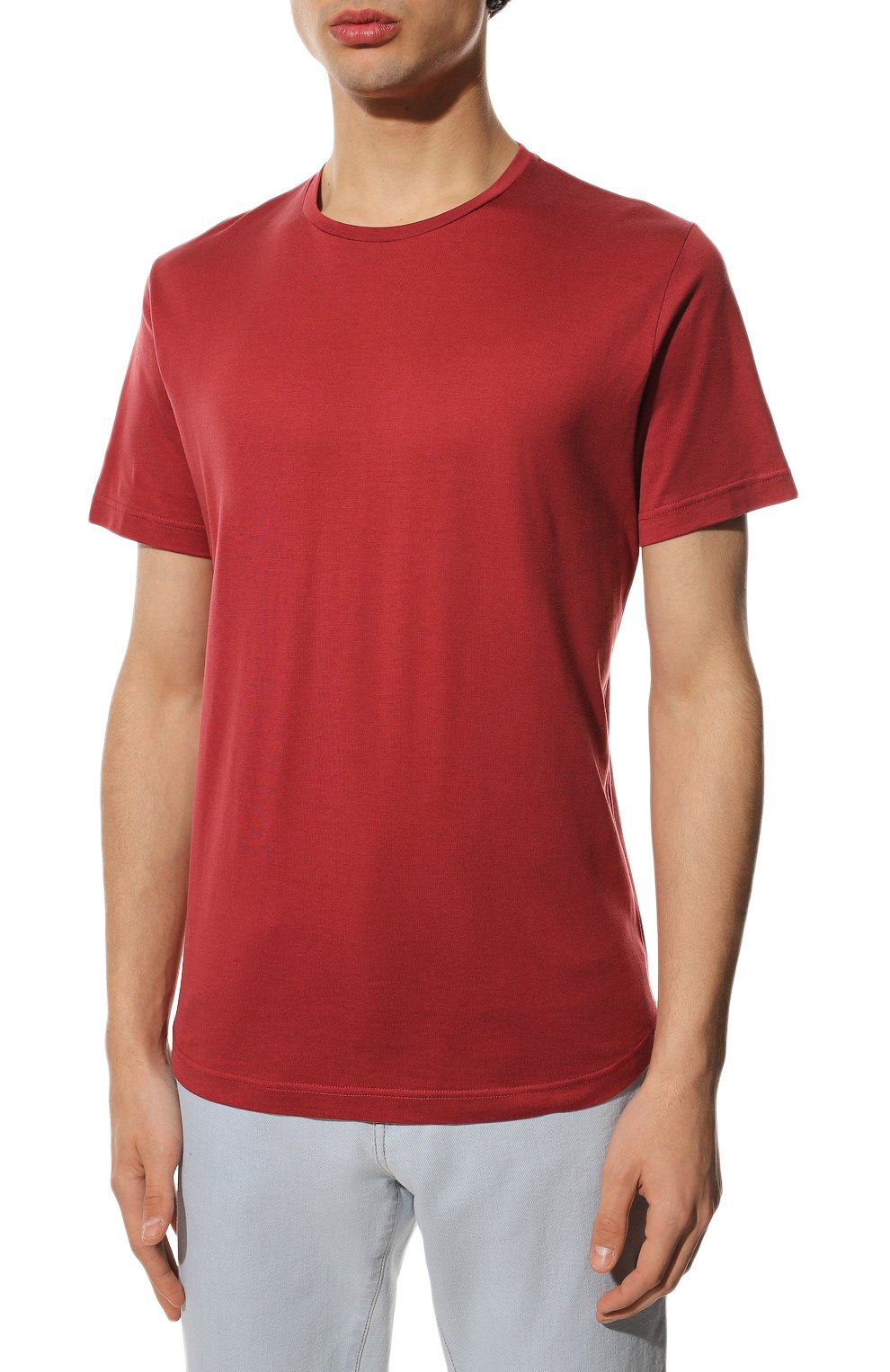 Футболка из шелка и хлопка LORO PIANA, арт. FAF6128, фото 3