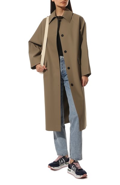 Комбинированные кроссовки conny PREMIATA синего цвета по цене 23500 руб., арт. C0NNY/VAR5613, фото 2 Комбинированные кроссовки conny PREMIATA, арт. C0NNY/VAR5613, фото 2