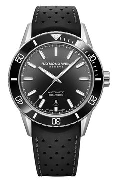 Мужские часы freelancer diver RAYMOND WEIL бесцветного цвета, арт. 2775-SR1-20051 | Фото 1 (Материал корпуса: Сталь; Региональные ограничения белый список (Axapta Mercury): Не проставлено; Нос: Не проставлено; Цвет циферблата: Чёрный; Механизм: Автомат; Ограничения доставки: m-style)