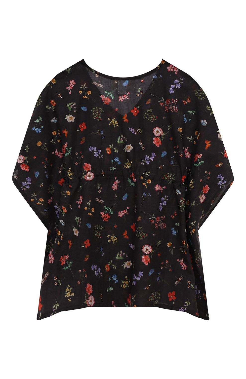 Хлопковая туника STORY LORIS черного цвета по цене 15000 руб., арт. 29325/3-6, фото 2 Хлопковая туника STORY LORIS, арт. 29325/3-6, фото 2