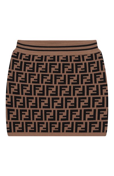 Юбка из вискозы FENDI, арт. JFG070/AEYD/3A-6A