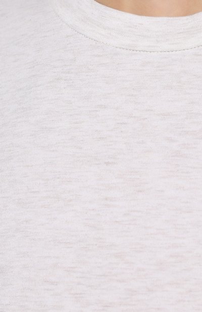 Хлопковая футболка BRUNELLO CUCINELLI, арт. MPT18B0170, фото 5