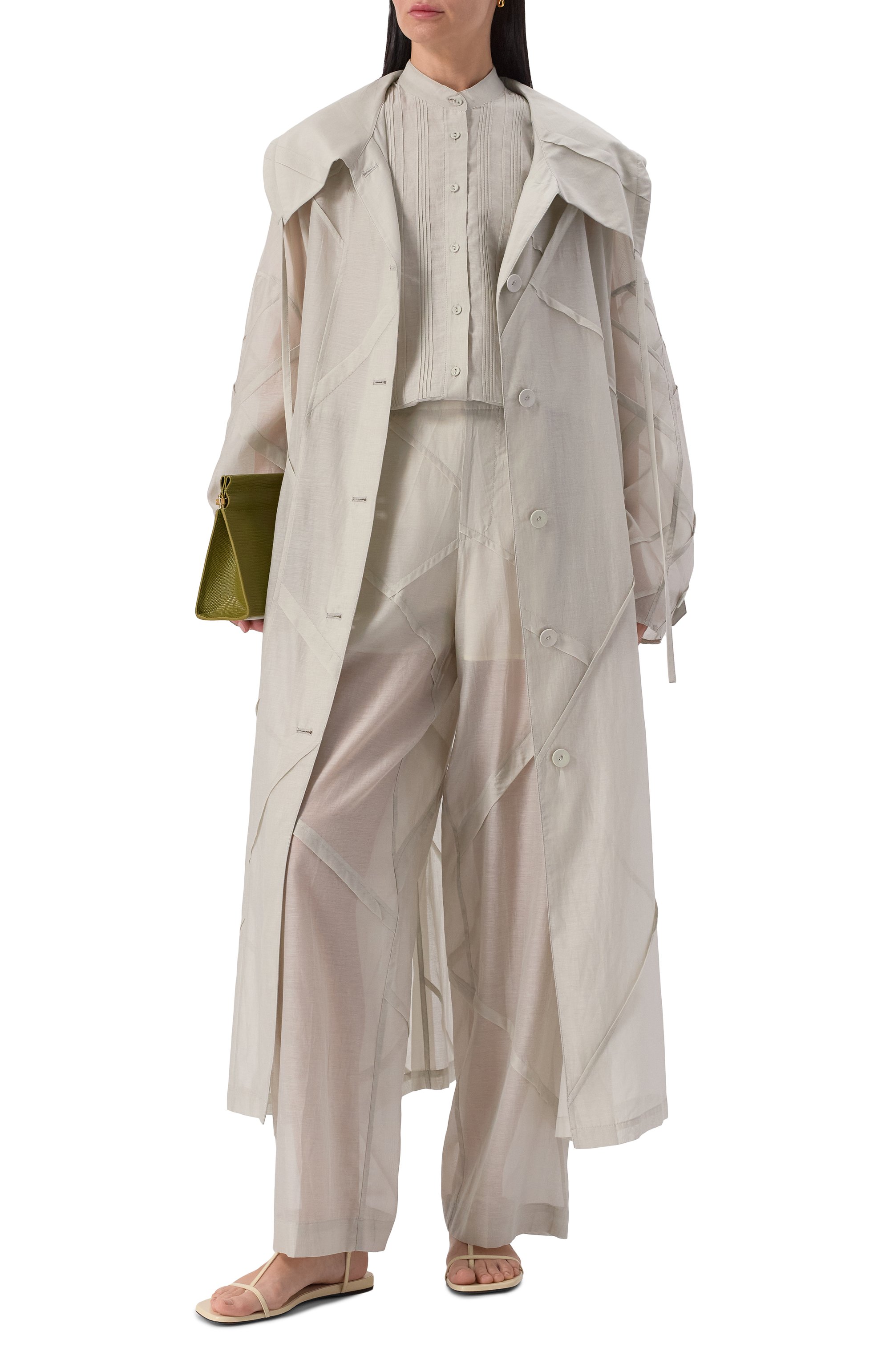 Плащ из хлопка и шелка CO, арт. 6616CSVS-S25, фото 2