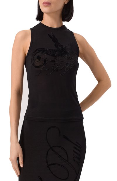 Майка из вискозы JEAN PAUL GAULTIER, арт. 25/34-F-DB055I-J082, фото 3