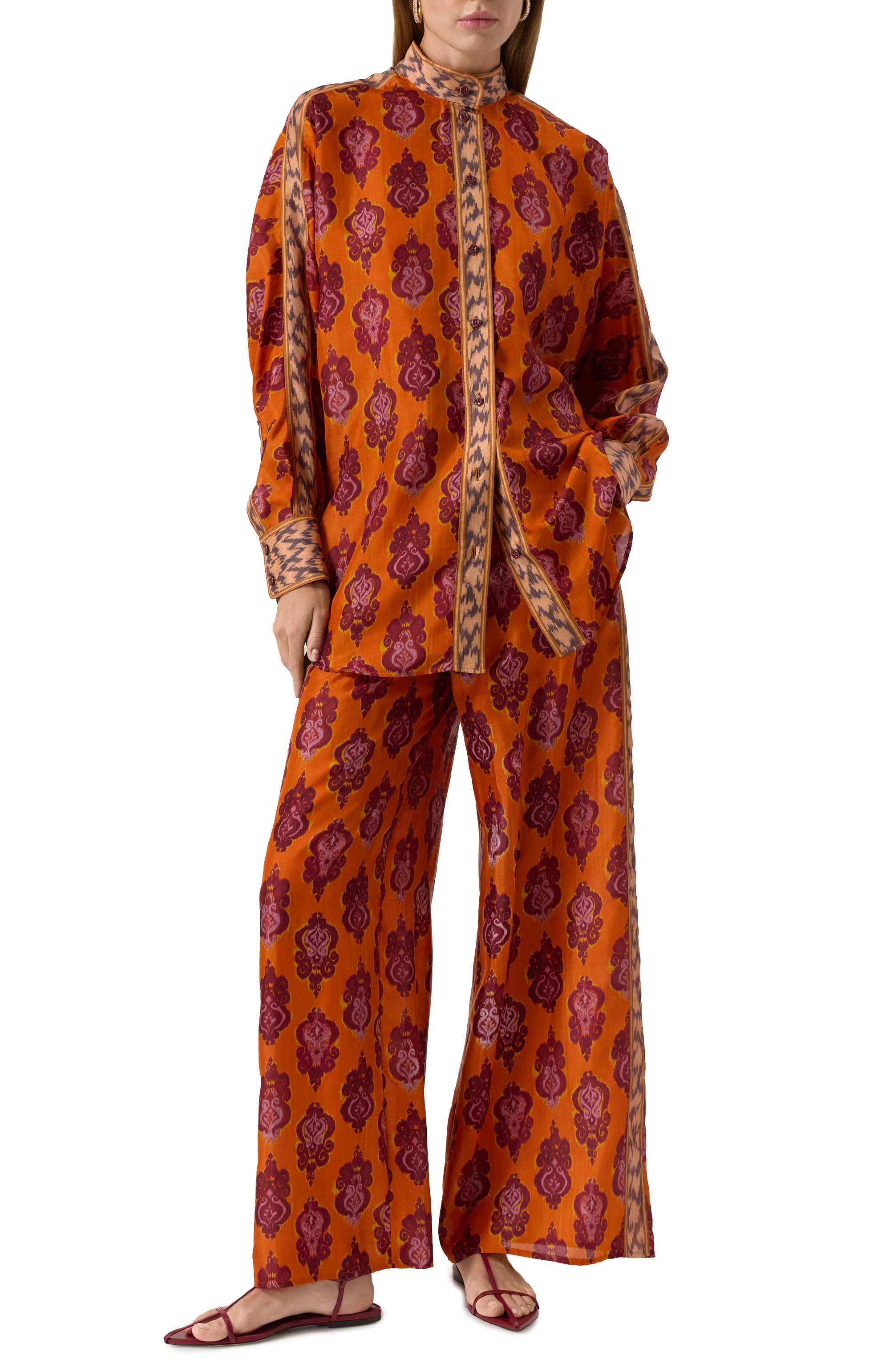 Шелковая блузка ZIMMERMANN, арт. 1499TRS251, фото 2