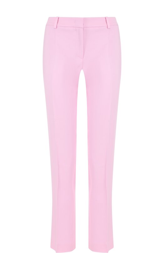 

Однотонные укороченные брюки со стрелками Emilio Pucci, Розовый