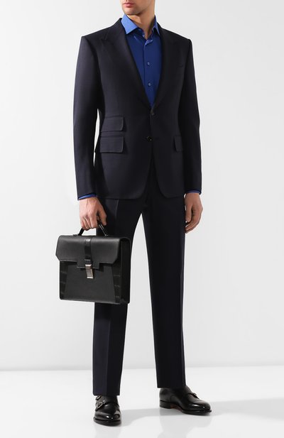 Портфель из кожи крокодила ZILLI, арт. MJL-0BB08-A0490/0001/CPOR, фото 2