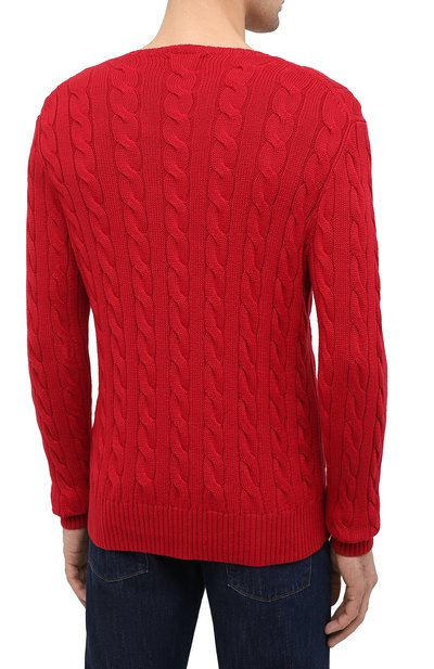 Хлопковый свитер POLO RALPH LAUREN, арт. 710775885, фото 4