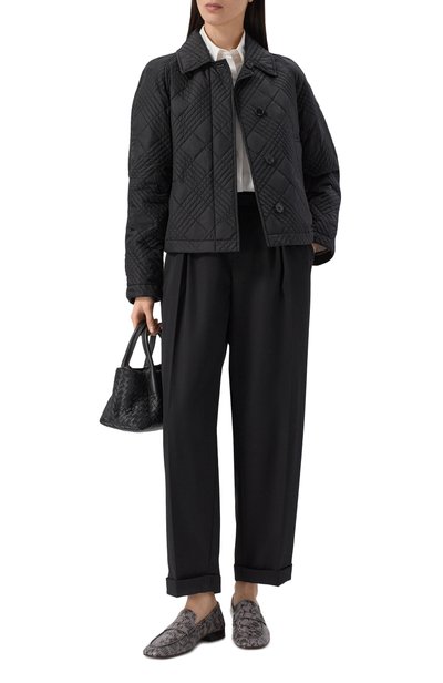 Куртка BURBERRY черного цвета по цене 208000 руб., арт. 8127123, фото 2 Куртка BURBERRY, арт. 8127123, фото 2