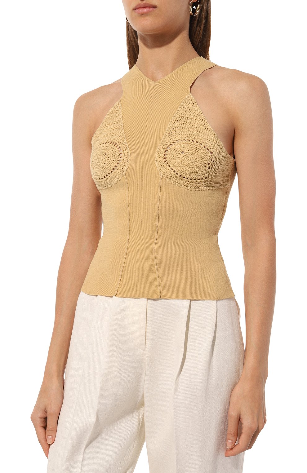 Хлопковый топ NANUSHKA, арт. NW24SSTP01114, фото 3