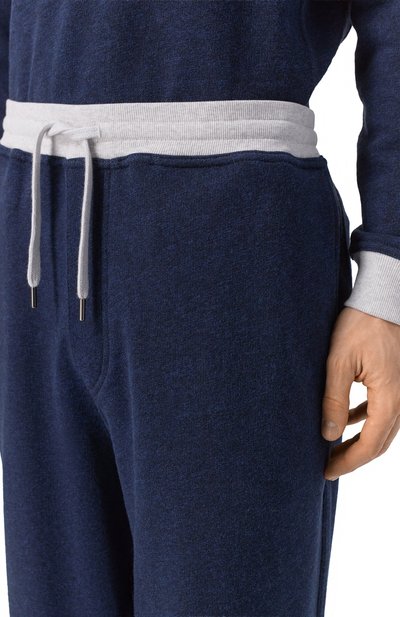 Брюки из хлопка и льна BRUNELLO CUCINELLI, арт. MR8313381G, фото 5