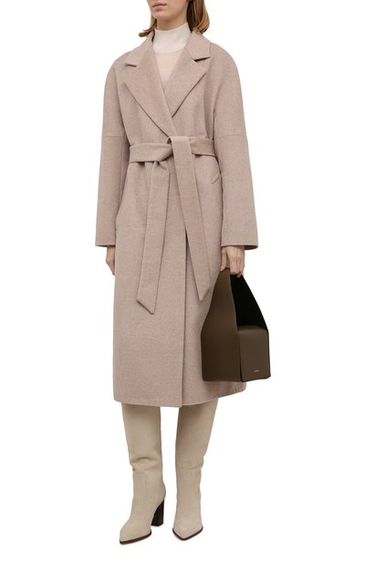 Пальто из шерсти и кашемира SEVEN LAB, арт. CV12 beige, фото 2