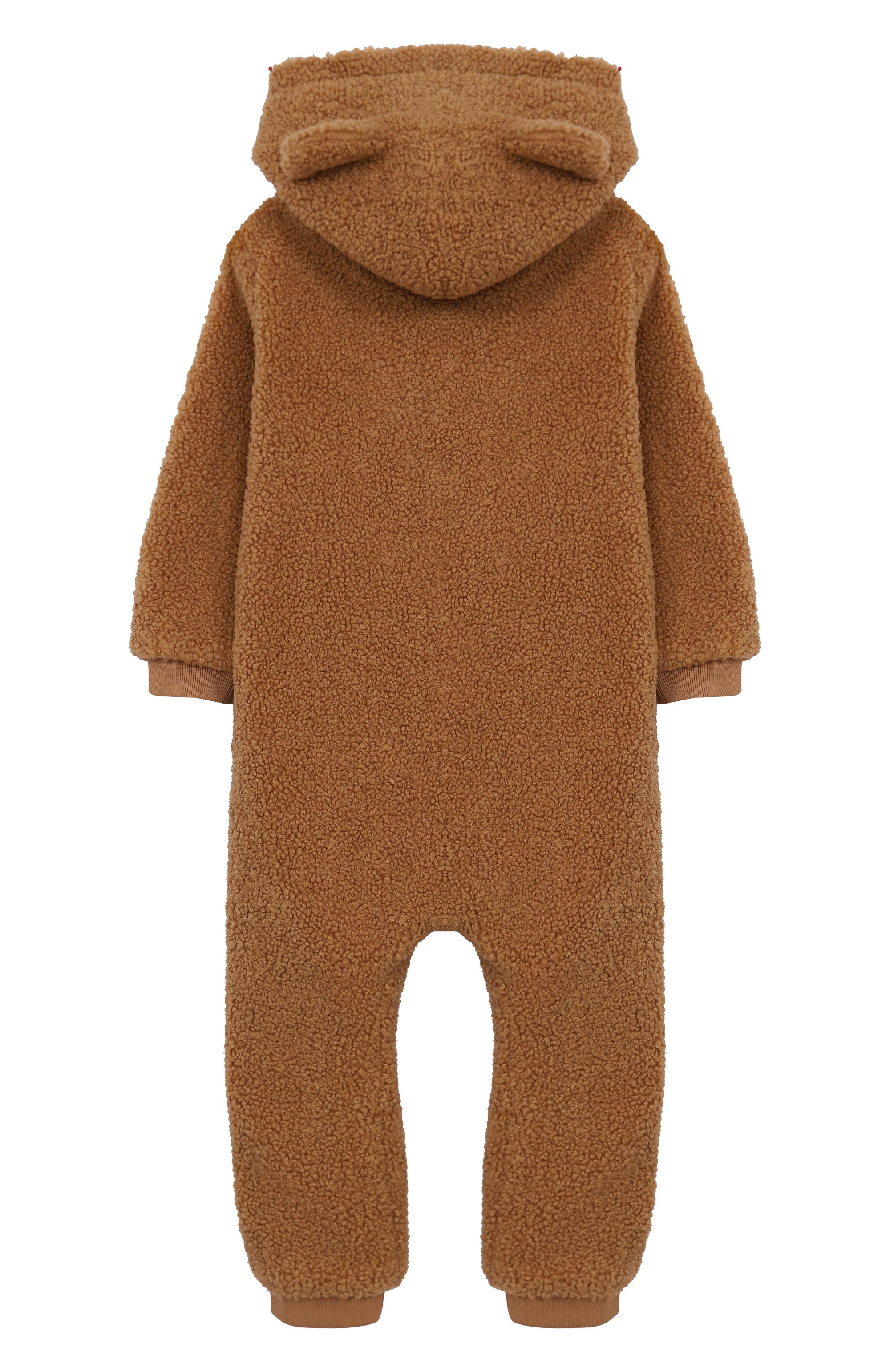 Комбинезон из экомеха MOSCHINO коричневого цвета по цене 27450 руб., арт. MUT04C/LIA00, фото 2 Комбинезон из экомеха MOSCHINO, арт. MUT04C/LIA00, фото 2