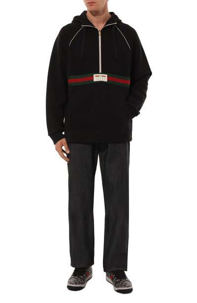 Хлопковое худи GUCCI, арт. 645320/XJDAK, фото 2
