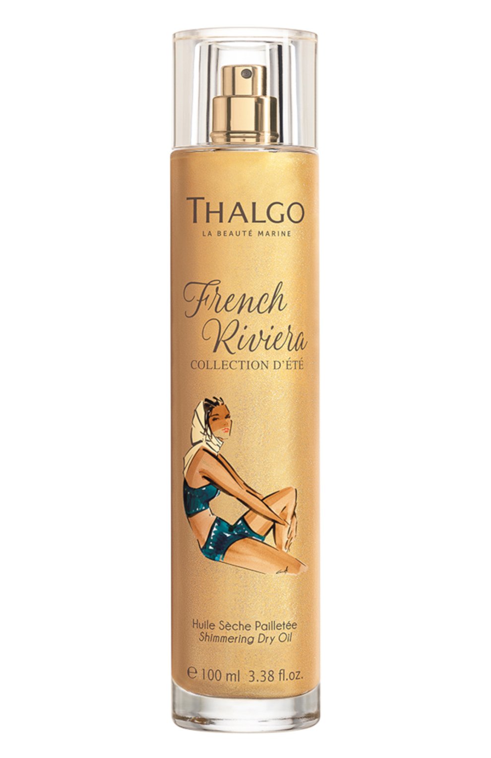 Мерцающее сухое масло french riviera (100ml) THALGO, арт. GT20017, фото 1