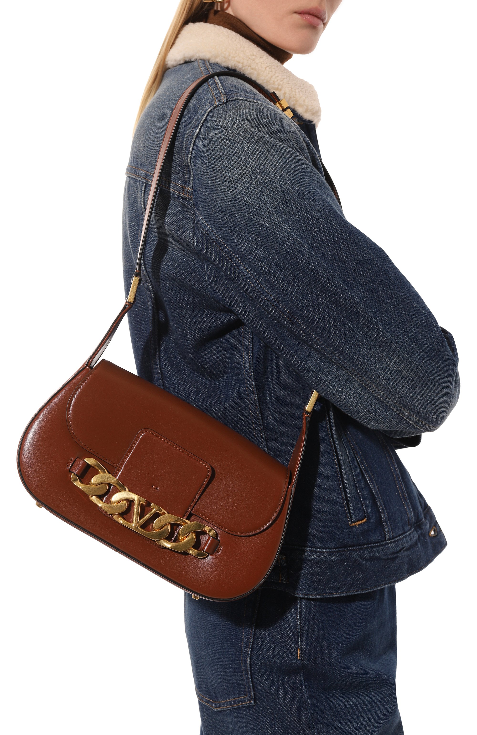 Сумка vlogo chain VALENTINO, арт. 1W2B0K80ZHF 0NO, фото 2