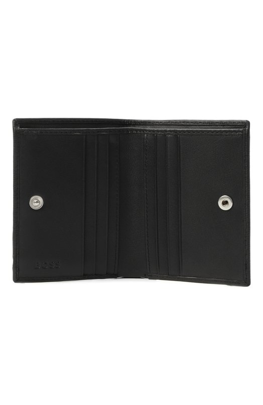 Кожаное портмоне BOSS HBPU00010M Чёрный  HBPU00010M Фото 3