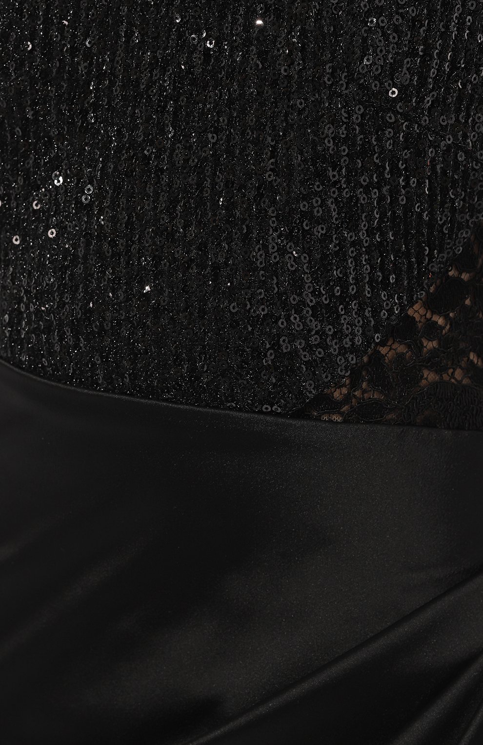 Платье ULYANA SERGEENKO черного цвета по цене 750000 руб., арт. ABM005LA19C 0100дк19, фото 5 Платье ULYANA SERGEENKO, арт. ABM005LA19C 0100дк19, фото 5