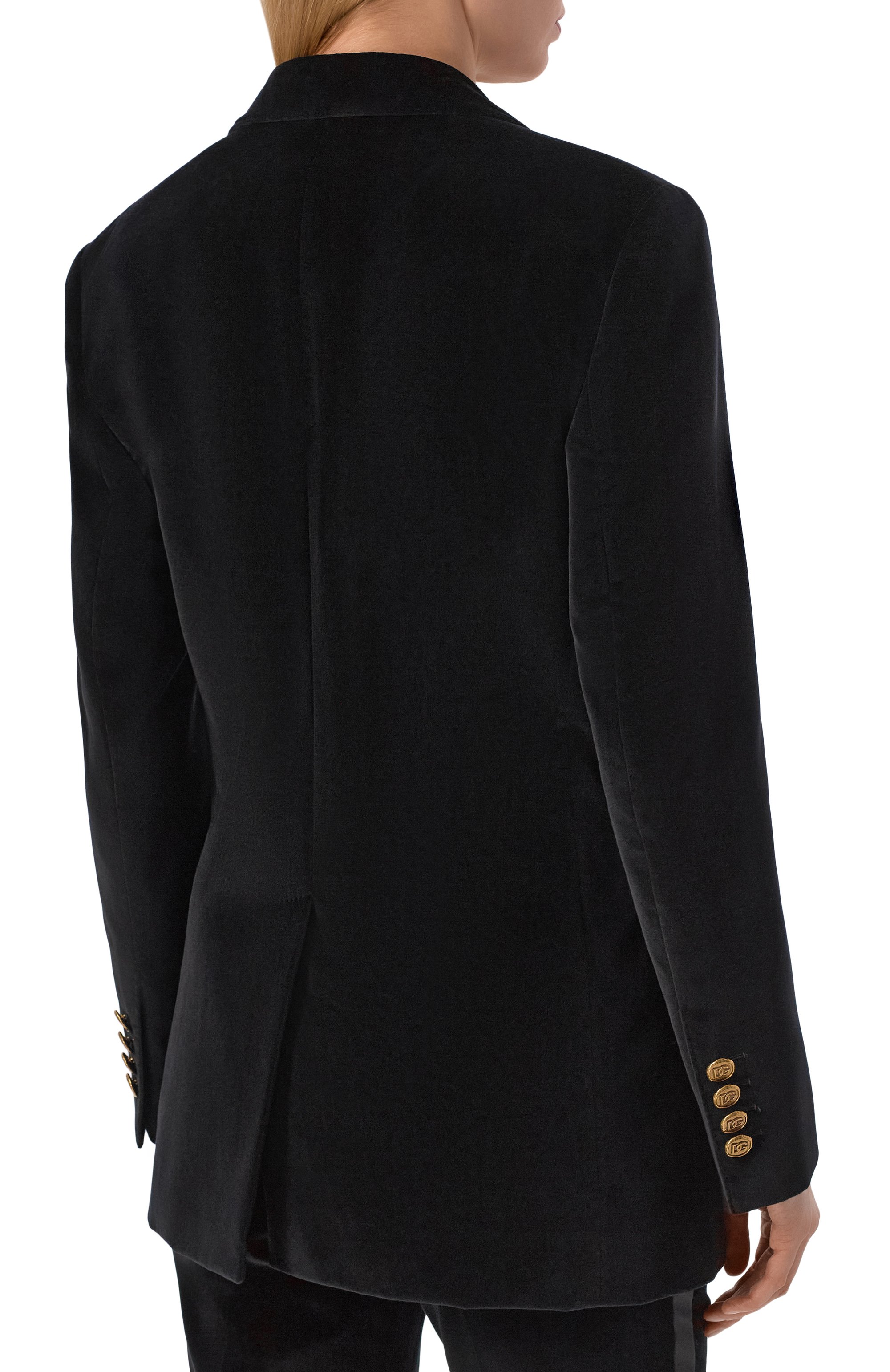 Бархатный жакет DOLCE & GABBANA, арт. F29V1T/FUVG7, фото 4
