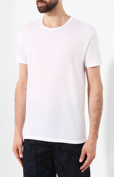 Хлопковая футболка VALENTINO, арт. SV3MG02D5GT, фото 3