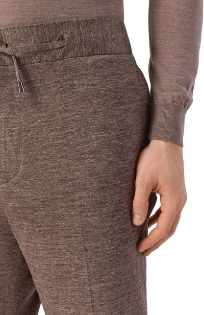 Брюки изо льна и хлопка ANDREA CAMPAGNA, арт. P209/MULTILIN0 17717, фото 5