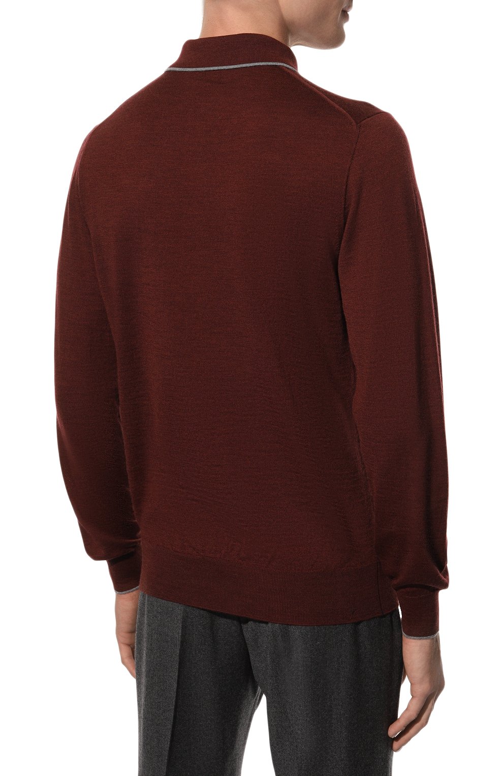 Поло из шерсти и кашемира FIORONI, арт. MK00T0C1, фото 4