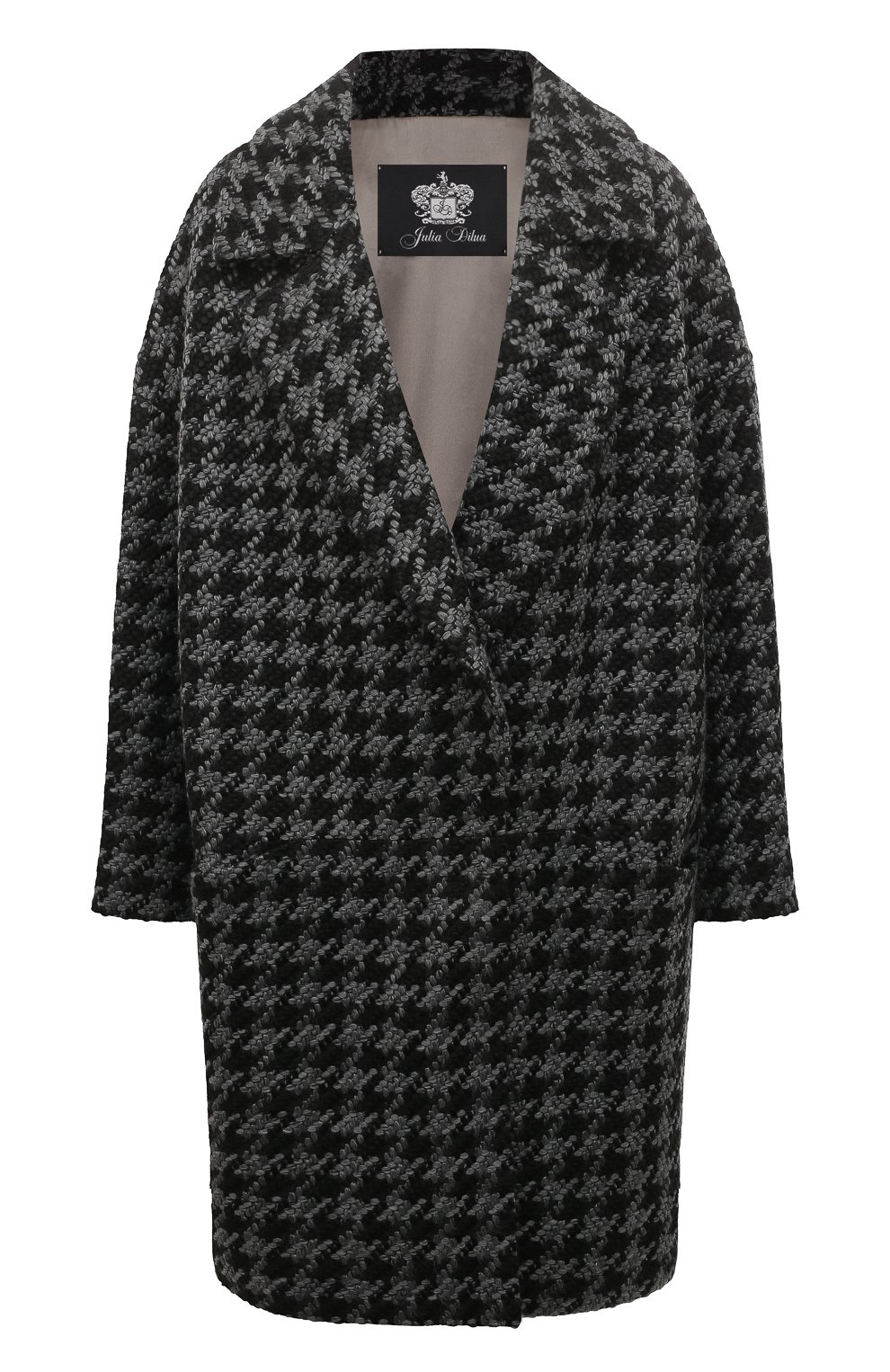 Шерстяное пальто JULIA DILUA темно-серого цвета по цене 242000 руб., арт. П2022-0138, фото 1 Шерстяное пальто JULIA DILUA, арт. П2022-0138, фото 1