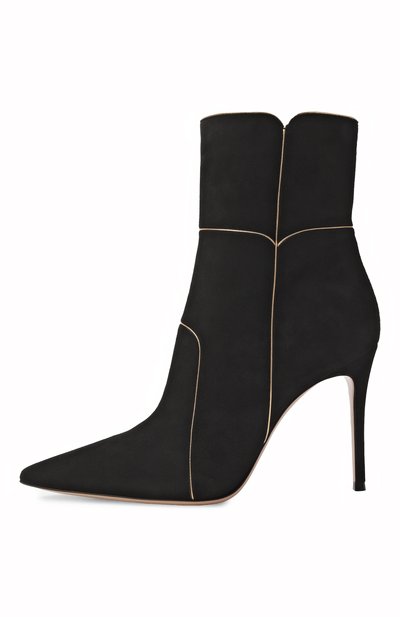 Замшевые ботильоны clarice 95 GIANVITO ROSSI, арт. G72993.95RIC.CNKNEME, фото 4