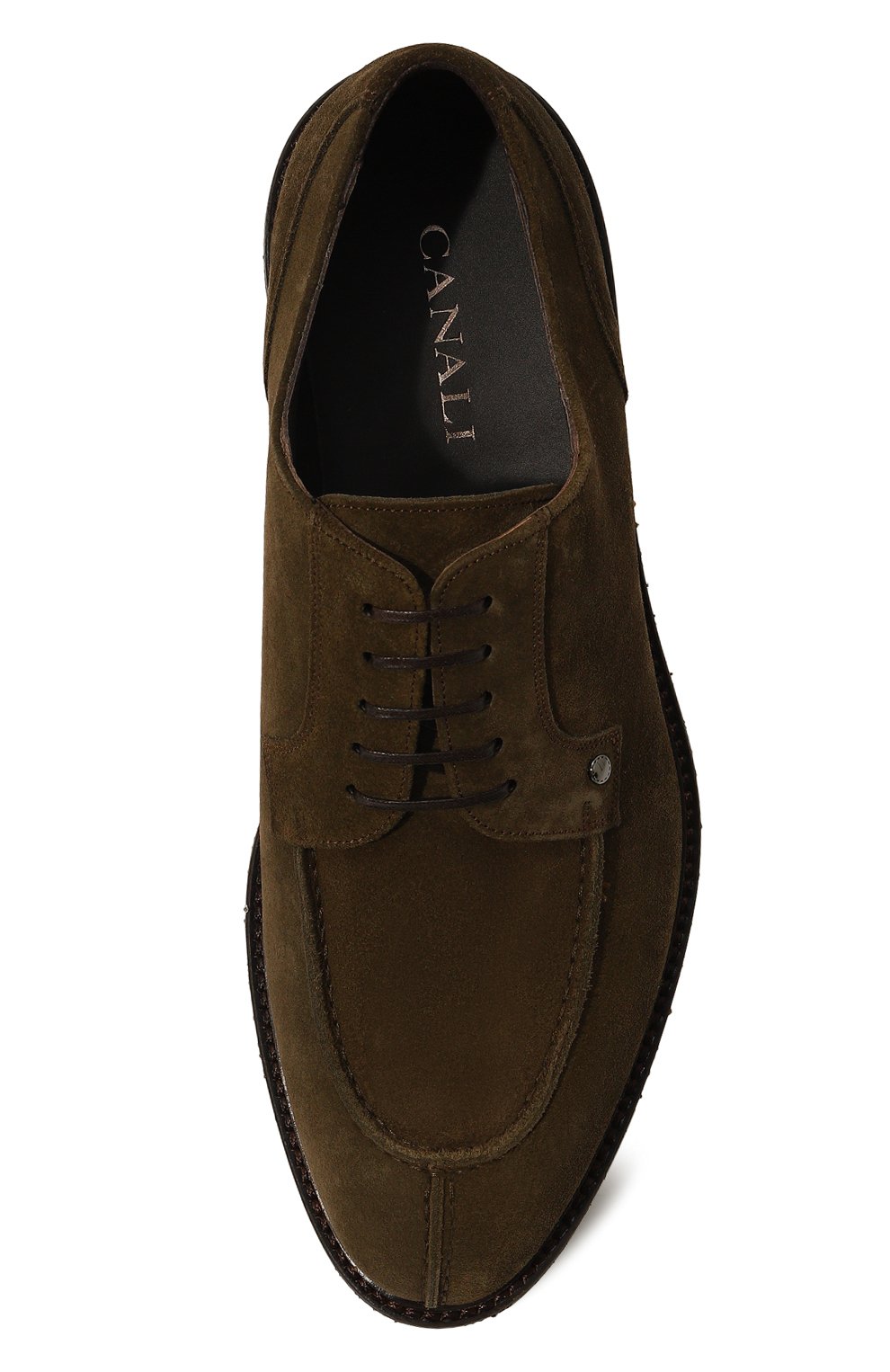 Замшевые дерби CANALI, арт. 621250/RB00852, фото 6