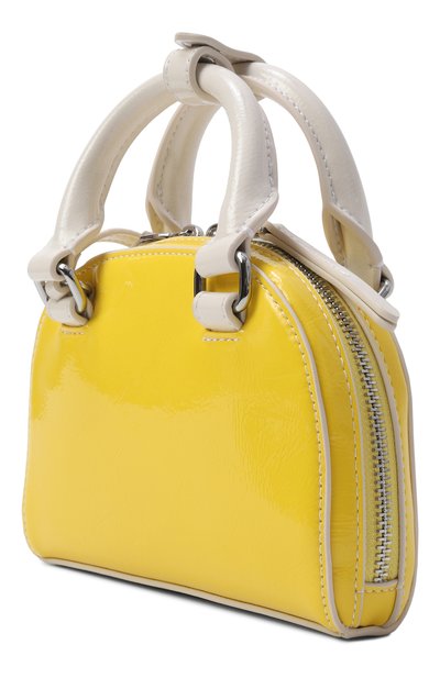 Сумка 1dr dome mini DIESEL желтого цвета по цене 29950 руб., арт. X10464/P8768, фото 4 Сумка 1dr dome mini DIESEL, арт. X10464/P8768, фото 4