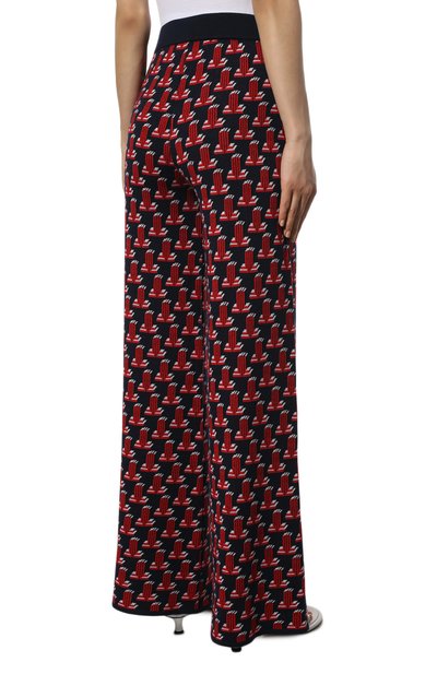 Шерстяные брюки LANVIN разноцветного цвета по цене 108000 руб., арт. RW-TR0077-K205-P22, фото 4 Шерстяные брюки LANVIN, арт. RW-TR0077-K205-P22, фото 4