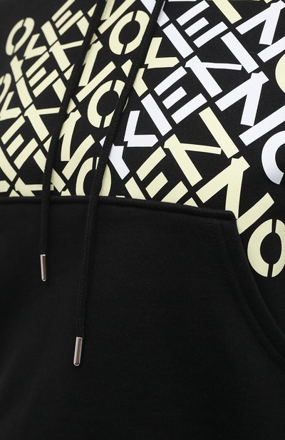 Хлопковое худи kenzo sport KENZO, арт. FC52SW7774MS, фото 5