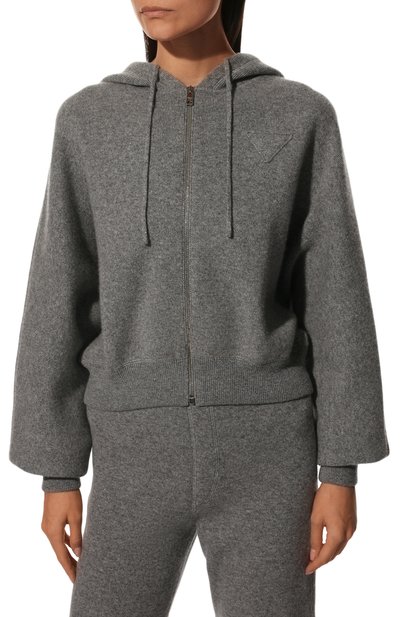 Кашемировый кардиган PRADA, арт. P25H97-1YMG-F0031-211, фото 3