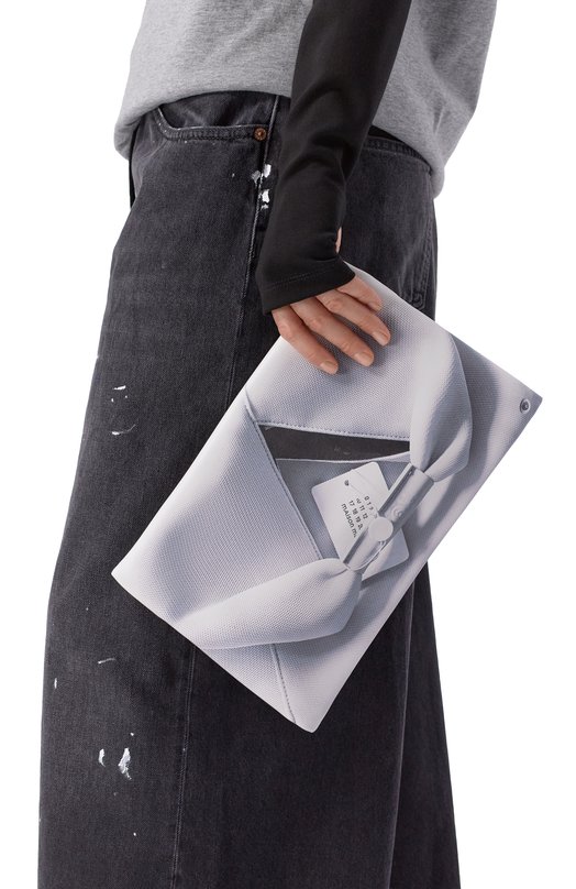 Клатч Trompe L'Oeil MM6 SB5WF0012/P8484 Белый  SB5WF0012/P8484 Фото 2