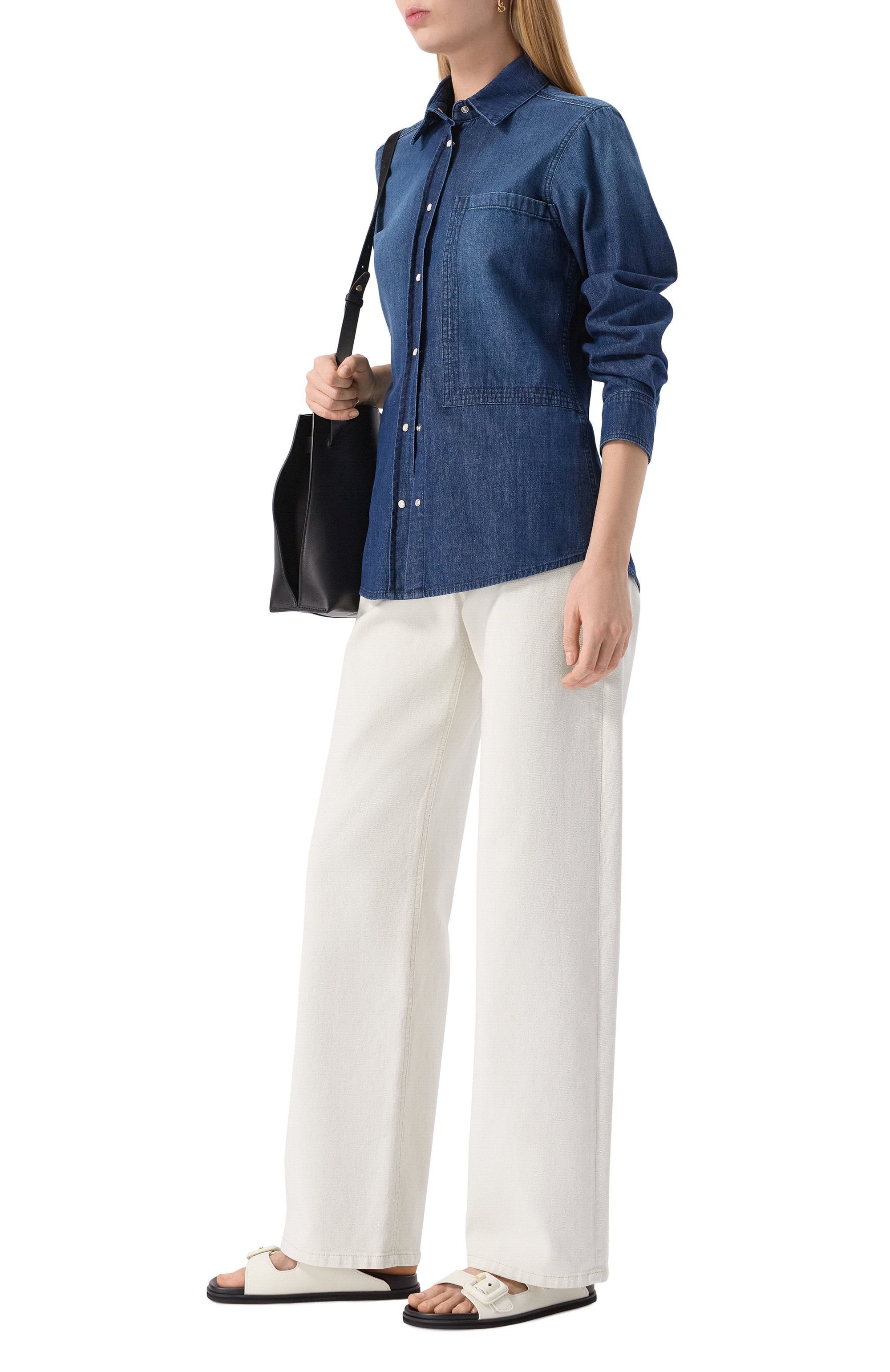 Кожаные шлепанцы freyah BOSS, арт. 50542329, фото 2