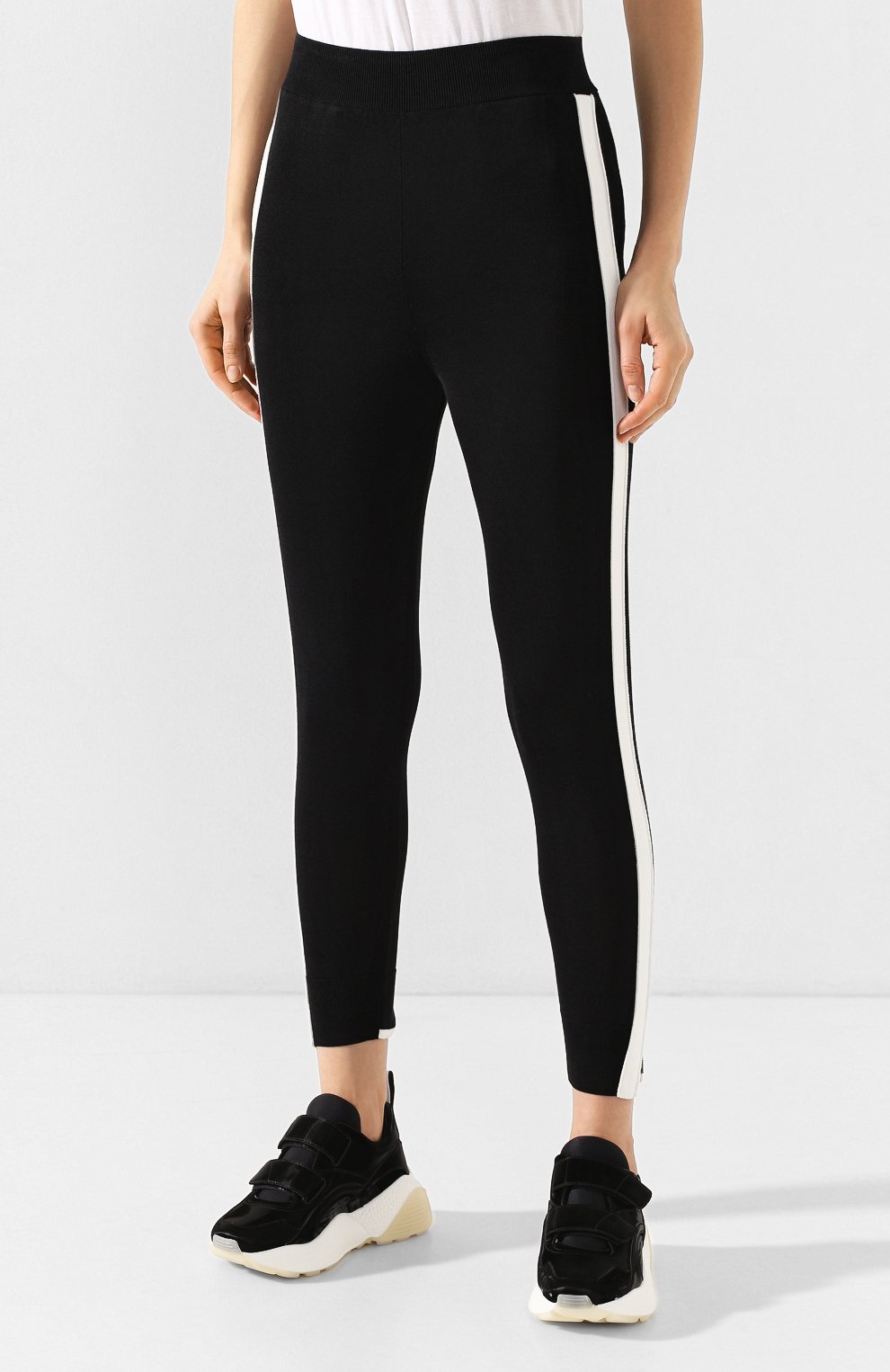 Брюки из смеси вискозы и хлопка STELLA MCCARTNEY, арт. 244734/S2160, фото 3