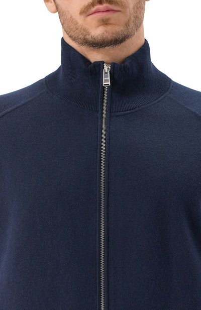 Кардиган из хлопка и шерсти BOSS, арт. 50543150, фото 5