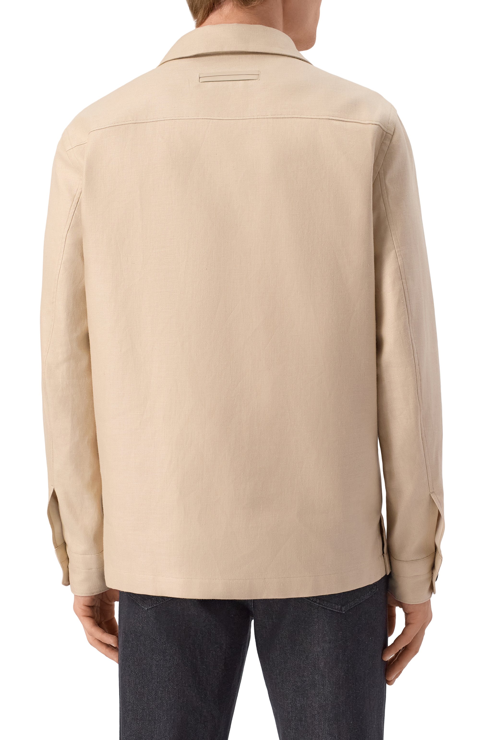 Льняная рубашка ZEGNA, арт. S0T10B/UFV60A9, фото 4