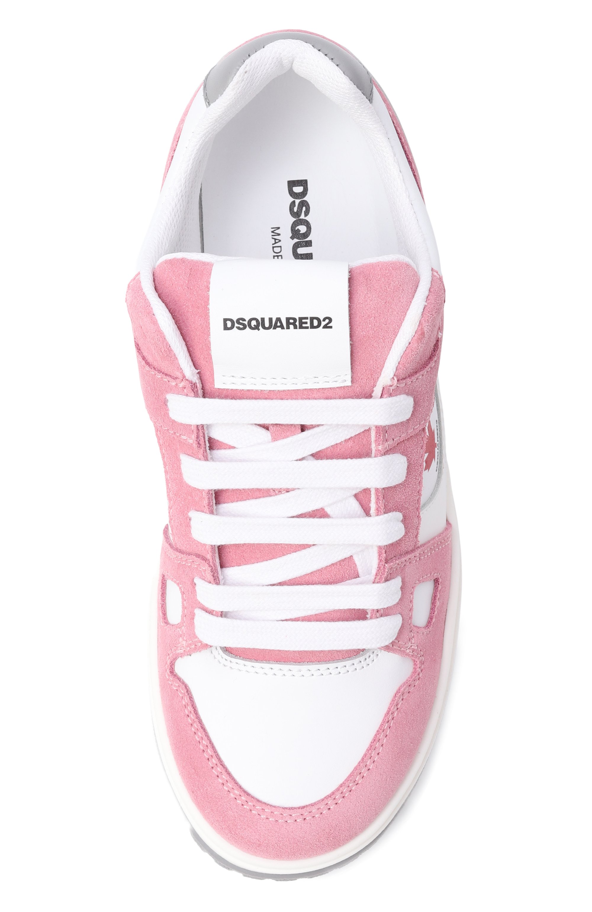 Кожаные кеды DSQUARED2, арт. 82768/VAR4_001, фото 4