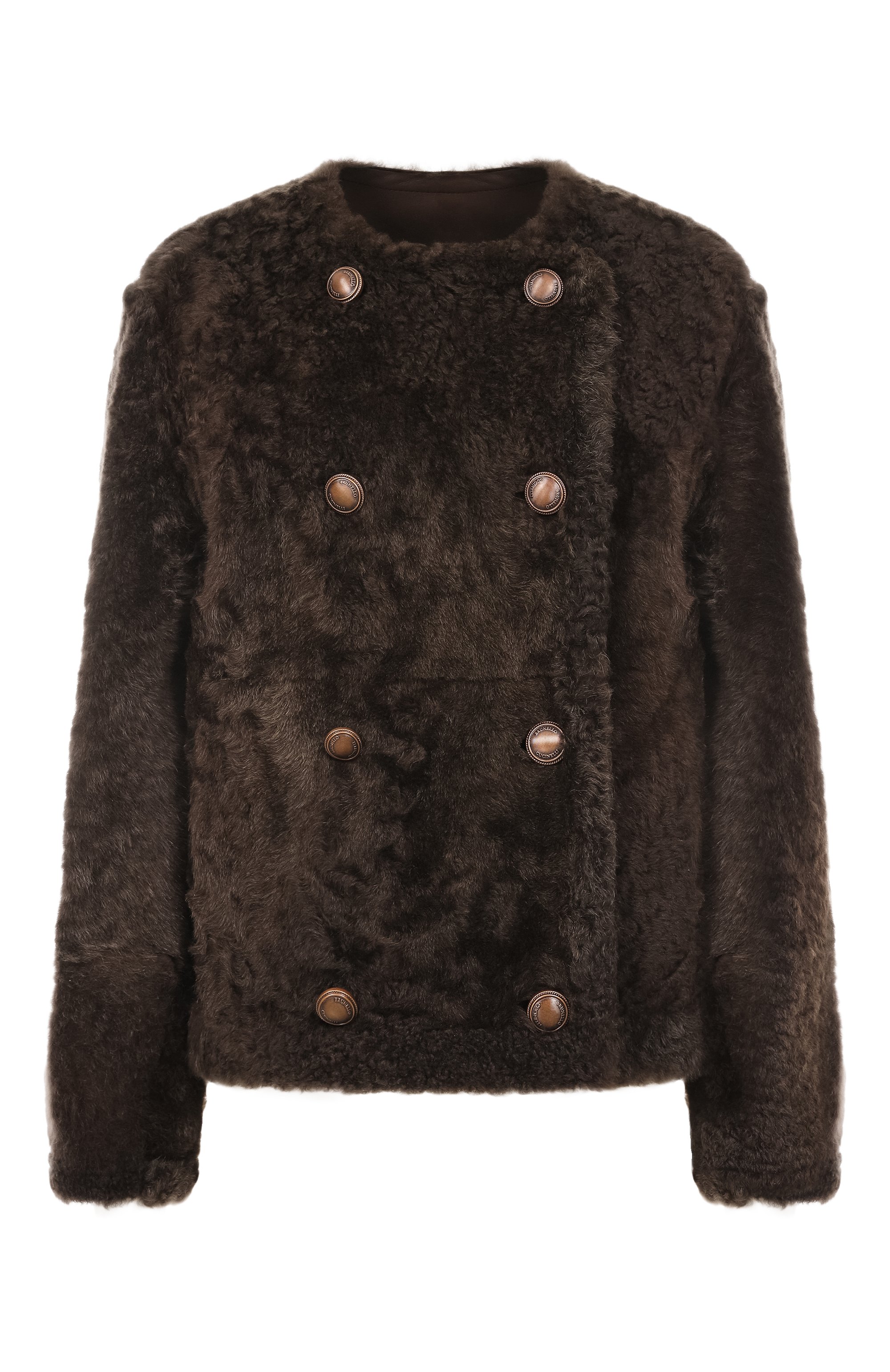 Двусторонняя дубленка из овчины BRUNELLO CUCINELLI, арт. MPMBP7426, фото 1