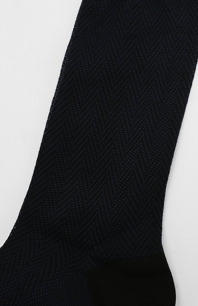 Хлопковые носки TOM FORD темно-синего цвета по цене 9925 руб., арт. BUCC3/TFS981, фото 2 Хлопковые носки TOM FORD, арт. BUCC3/TFS981, фото 2