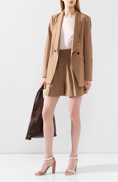 Жакет из смеси льна и хлопка BRUNELLO CUCINELLI, арт. MF5918946, фото 2