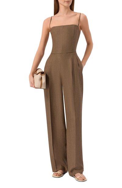 Льняной комбинезон 12 STOREEZ, арт. 138080, фото 2