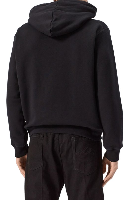 Хлопковое худи Dsquared2 S74GU0868/S25516 Чёрный  S74GU0868/S25516 Фото 4