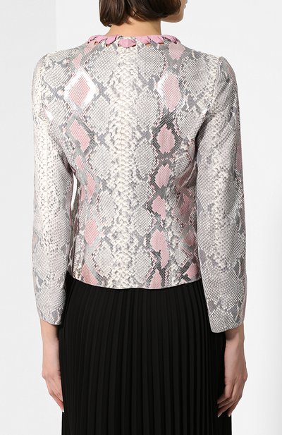 Кожаный жакет GIORGIO ARMANI, арт. 2AG01P/2AP08/PRET, фото 4