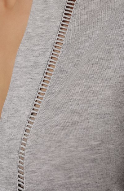 Халат SIMONE PERELE серого цвета по цене 20830 руб., арт. 19S980, фото 5 Халат SIMONE PERELE, арт. 19S980, фото 5