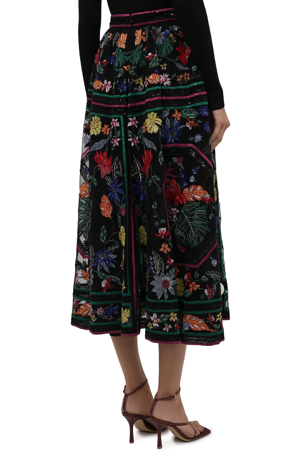 Юбка с отделкой пайетками ZUHAIR MURAD, арт. SKS21005/EMPA002, фото 4