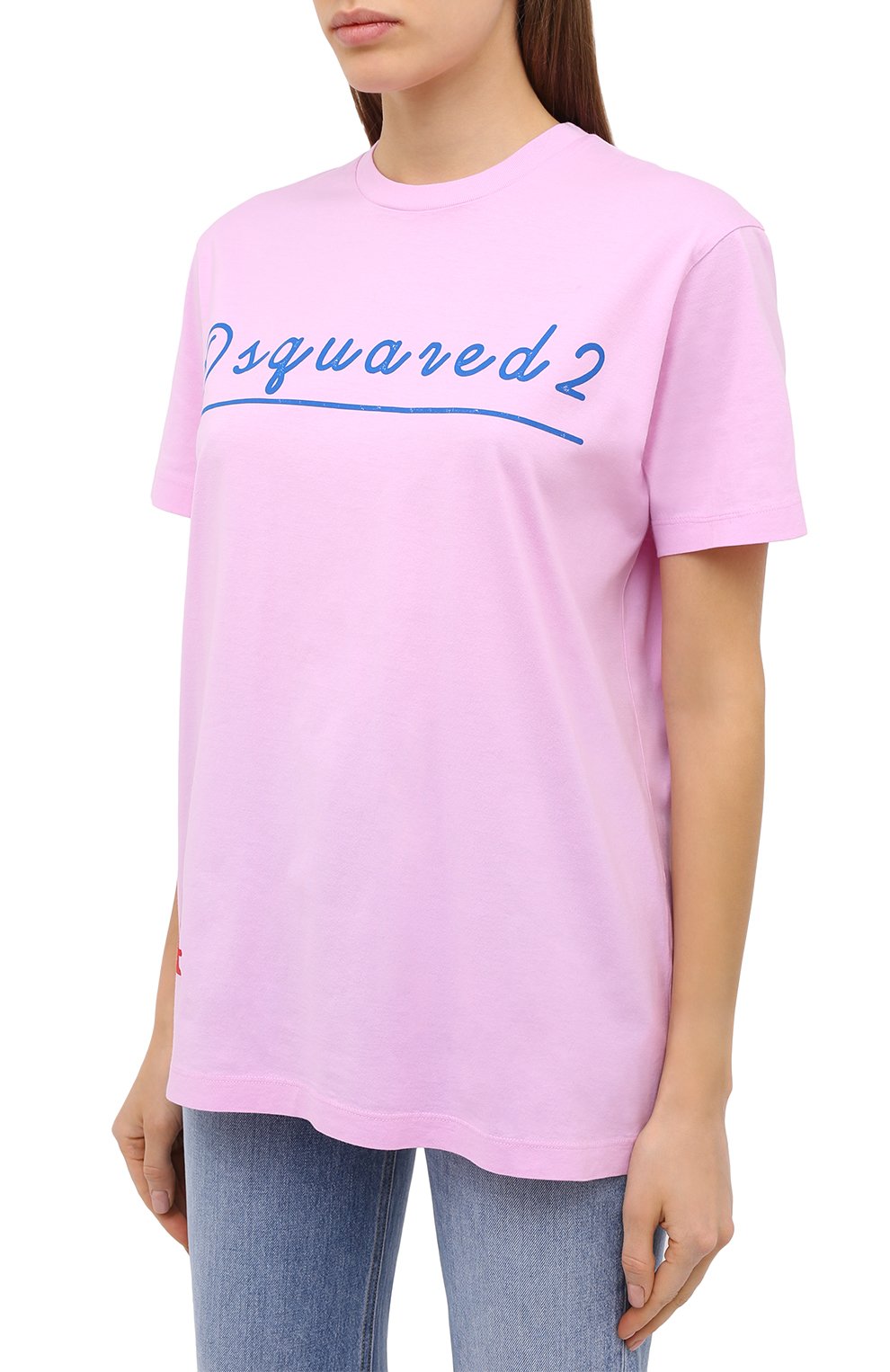 Хлопковая футболка DSQUARED2, арт. S75GD0120/S22427, фото 3
