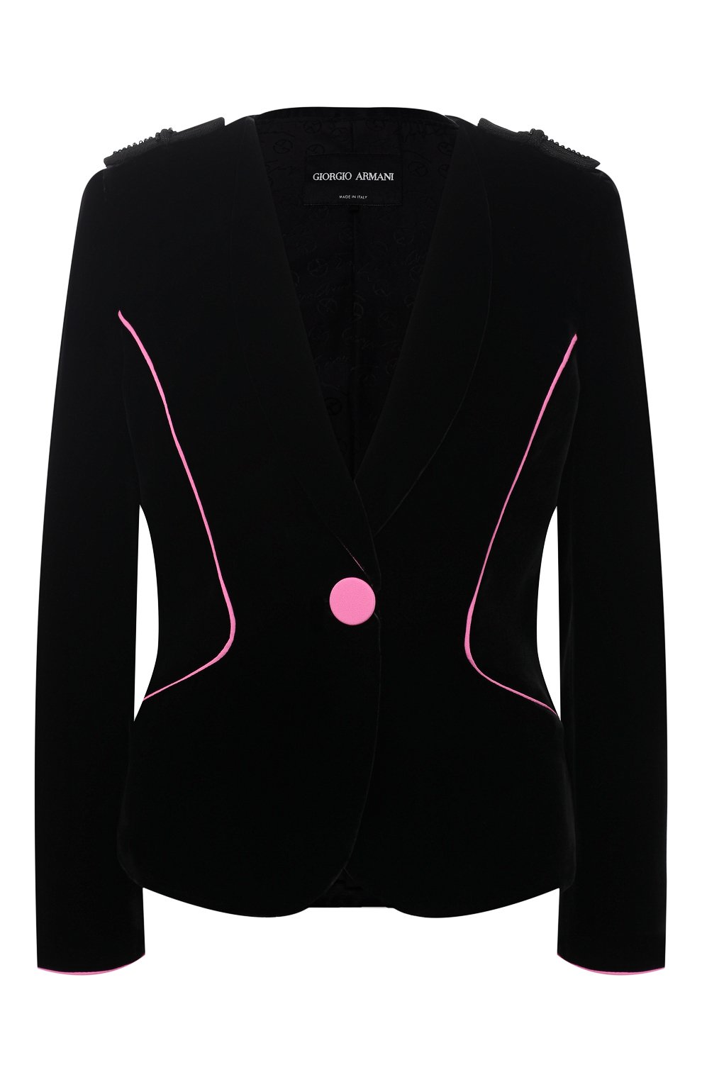 Бархатный жакет GIORGIO ARMANI, арт. 0WHGG0K9/T01FD, фото 1